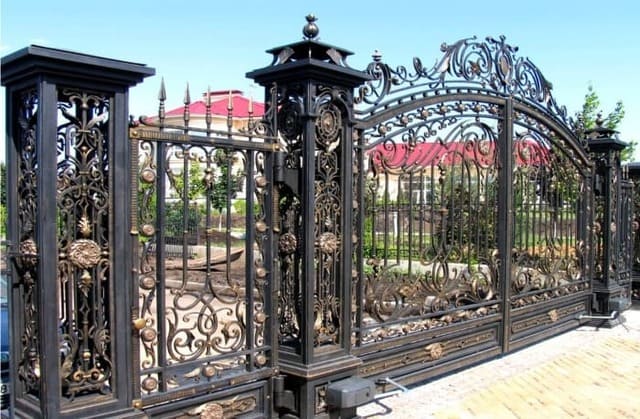 кованые и сварные ворота Черноголовка